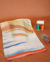 Vishal Prints Independence Day Special Digital Print Saree