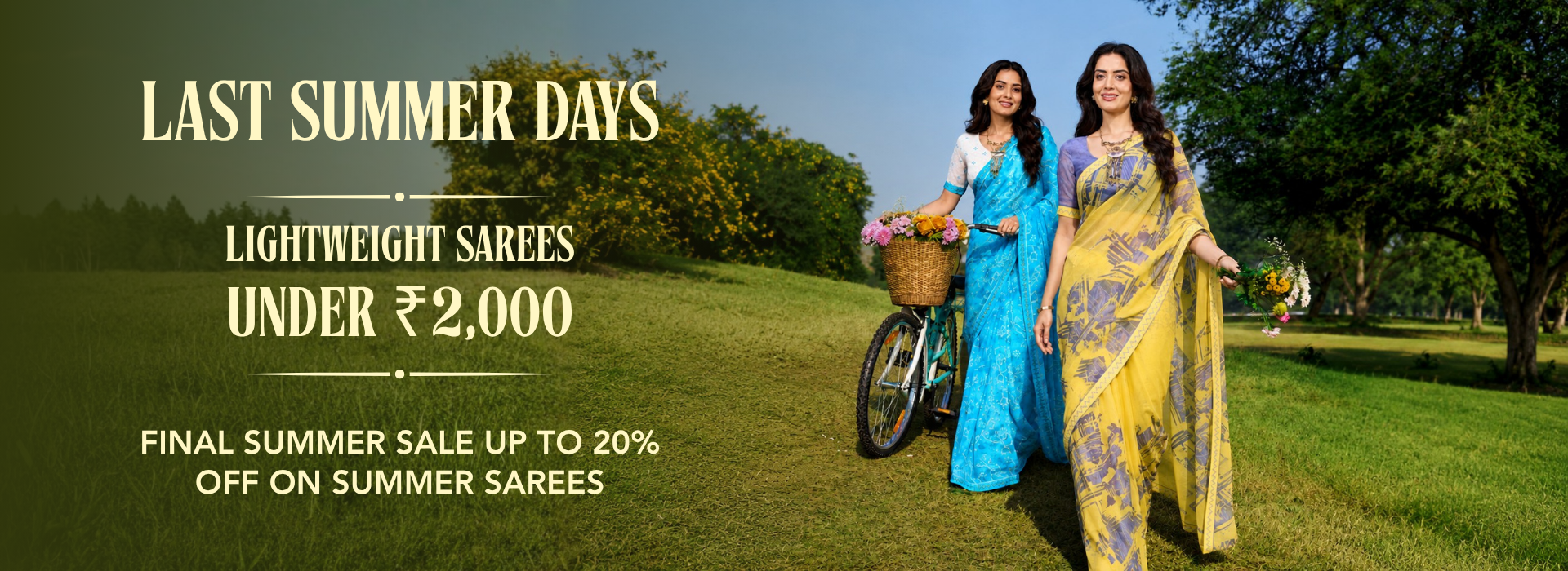 Summer Sarees Under ₹2,000