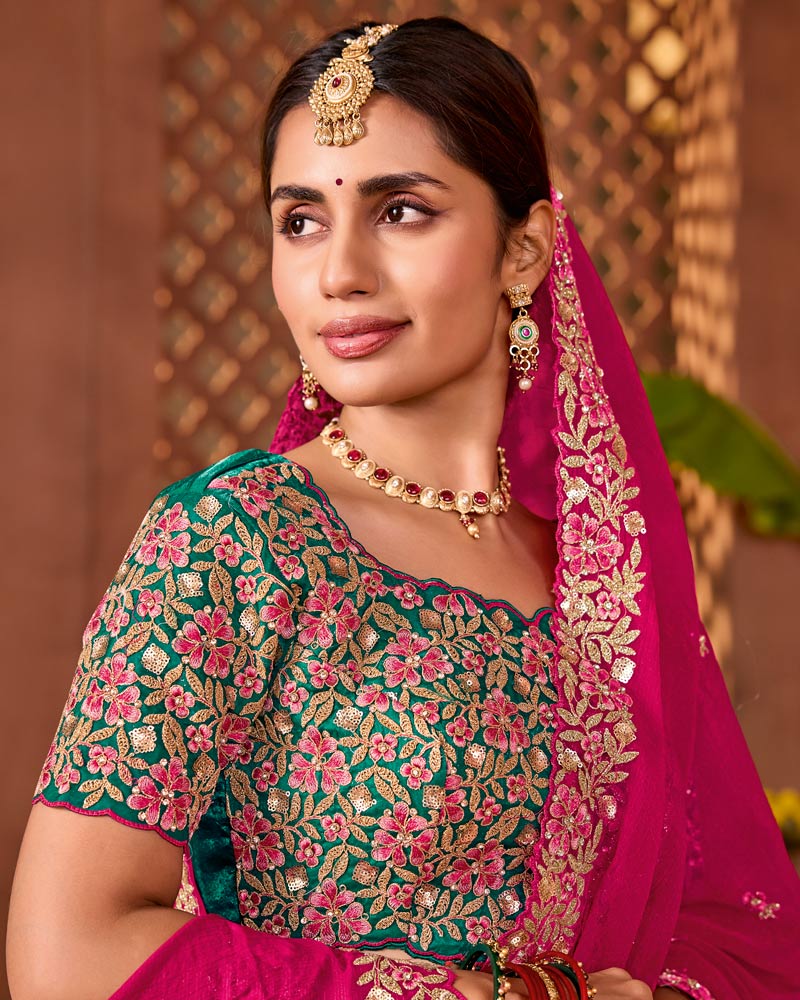 Light Purple Red Designer Fancy Chiffon Saree With Zari Embroidery-Diamond Work And Cut Work Border