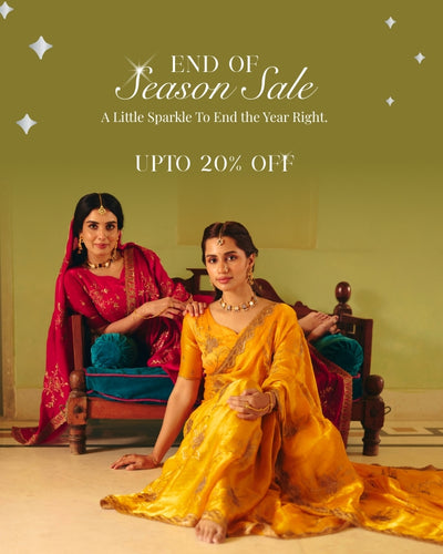 Embroidered Sarees Under ₹5,000 —End of Season Sale