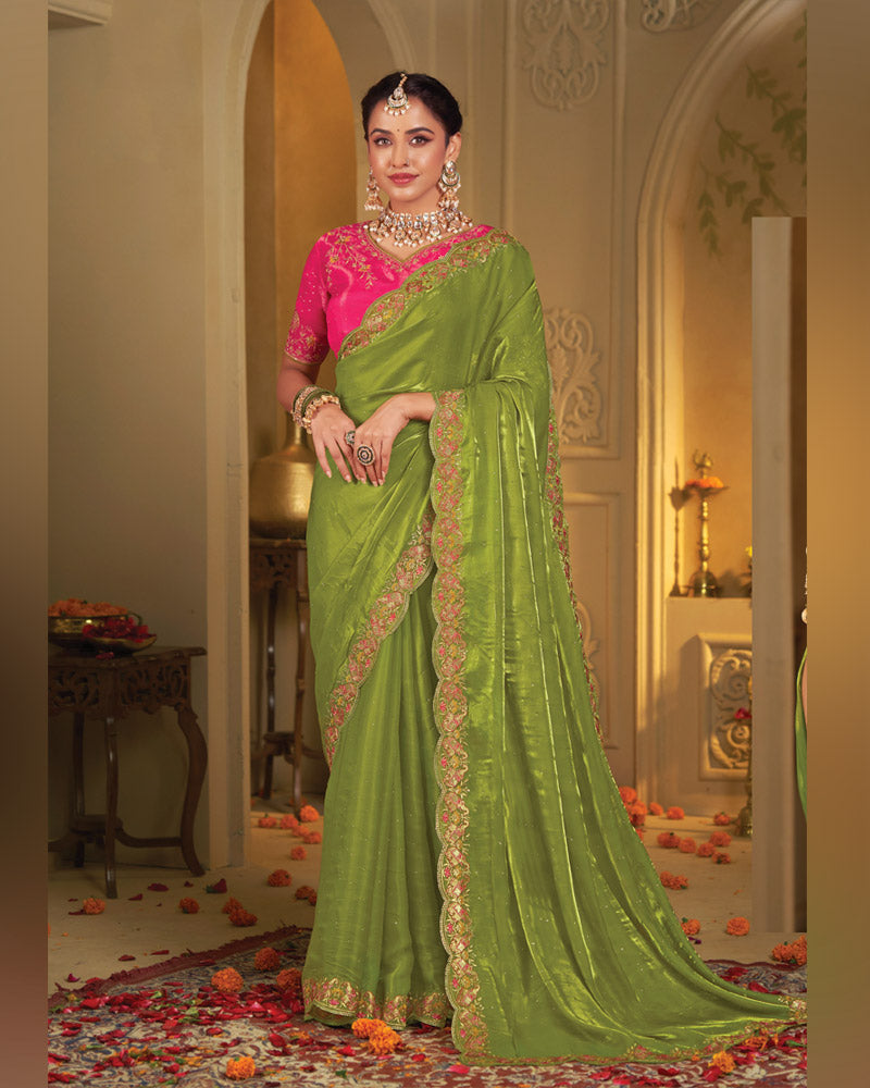<strong>Satin Saree</strong>