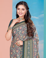 Vishal Prints Multi Digital Print Criva Crepe Saree
