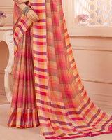 Vishal Prints Multi Color Digital Print Criva Crepe Saree