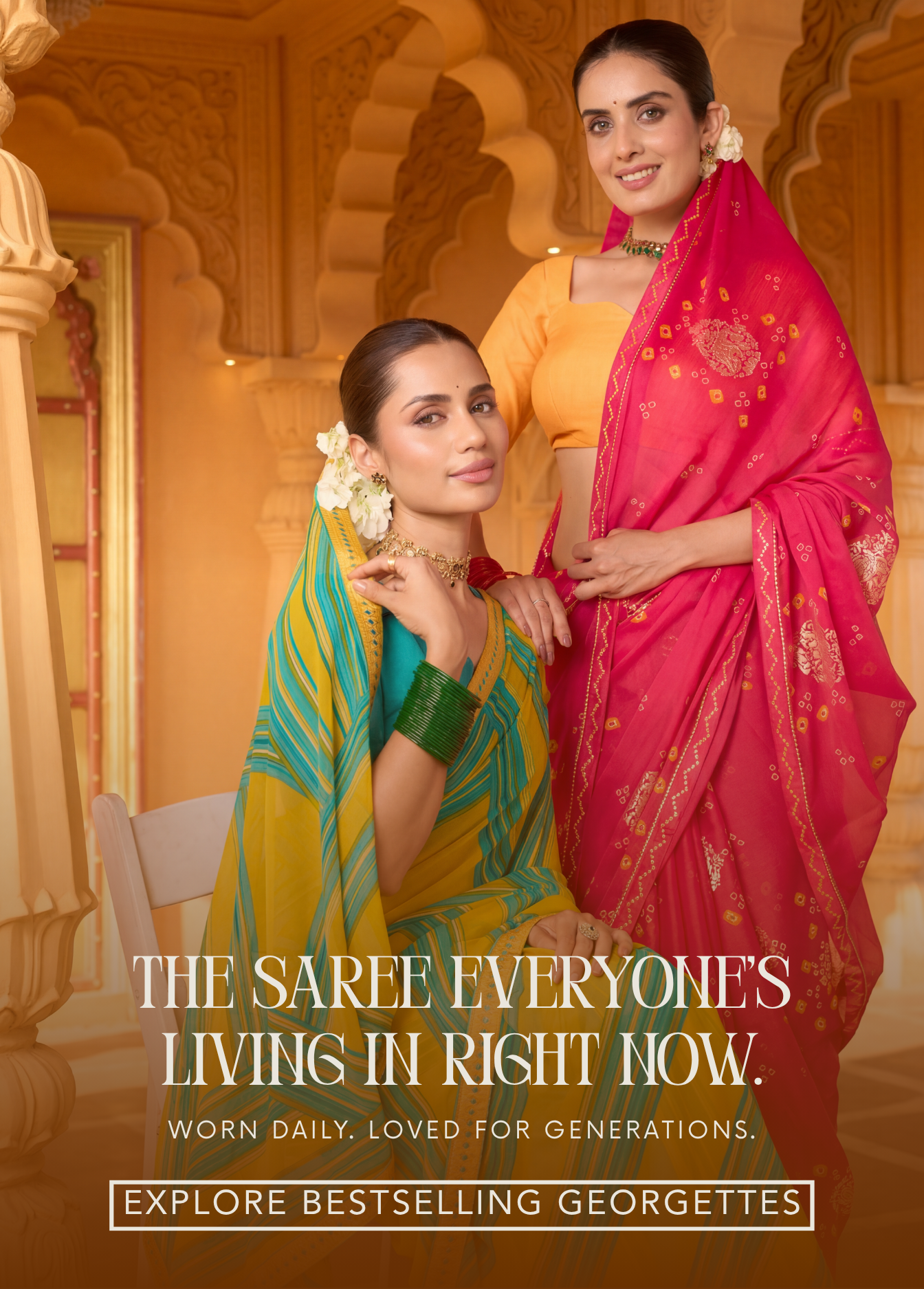 Georgette Saree
