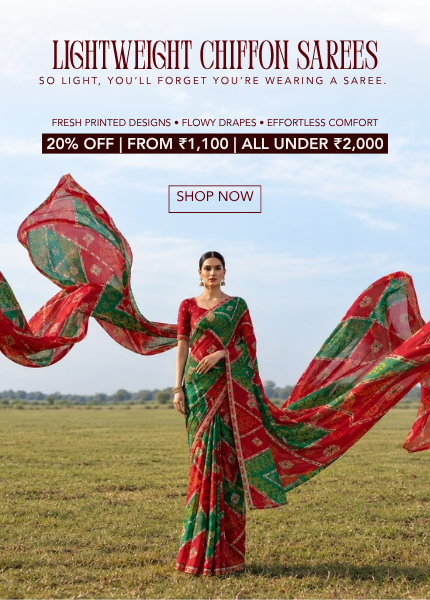 Chiffon Saree