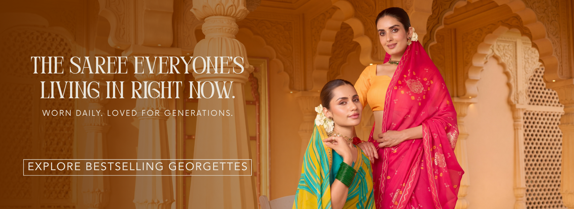 Georgette Saree