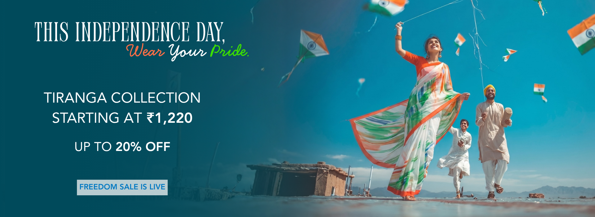 Independence Day Special - Tricolor Sarees